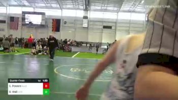 113 lbs Quarterfinal - Derek Wall, Extreme Heat WC vs Charlie Powers, Alaska Avalanche
