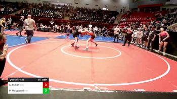 126 lbs Quarterfinal - Abbey Miller, HURRICANE WRESTLING ACADEMY vs Payton Maggarrd, Claremore Wrestling Club