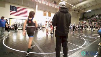 130 lbs Quarterfinal - Cooper Couch, Grove Takedown Club vs Beau Hazelwood, Raw Wrestling Club