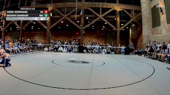 120 lbs 2nd Wrestleback (16 Team) - Boston Chandler, Ringgold vs Angel Rodriguez, East Jackson HS