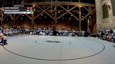 120 lbs 2nd Wrestleback (16 Team) - Boston Chandler, Ringgold vs Angel Rodriguez, East Jackson HS