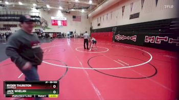 99-103 lbs Round 1 - Jack Whelan, Legend vs Ryder Thurston, Chatfield