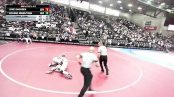 6A 165 lbs Cons. Semi - George Mansfield, Layton vs Luke Skousen, Lone Peak