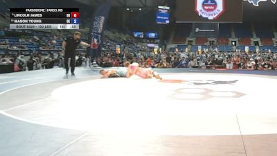 150 lbs Champ. Rd Of 16 - Lincoln James, Ohio vs Mason Young, Oklahoma