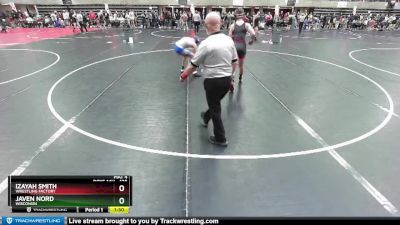 128 lbs Cons. Round 3 - Javen Nord, Wisconsin vs Izayah Smith, Wrestling Factory