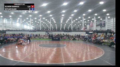 155 lbs Allison Garbacz, Illinois vs Skylar Slade, Iowa