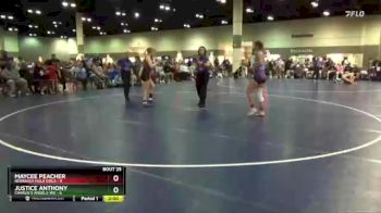 115 lbs Round 4 (16 Team) - Maycee Peacher, Nebraska Hula Girls vs Justice Anthony, Charlie`s Angels-WV