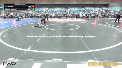 37 lbs 5th Place - Jayde Doi, Team Selma vs Calvin McCoy, Sanderson Wrestling Academy