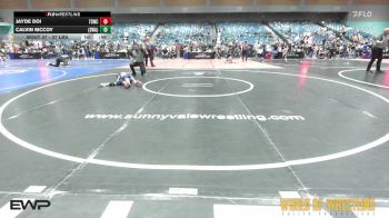 37 lbs 5th Place - Jayde Doi, Team Selma vs Calvin McCoy, Sanderson Wrestling Academy