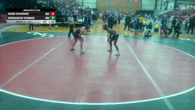 141 lbs Champ. Round 1 - Jermarcus Thomas, Central Methodist vs Jesse Shannon, Missouri Valley