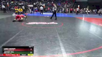 125 lbs Cons. Round 5 - Jeffrey Hill, Naperville WC vs Jaret Waters, Road Warriors WC