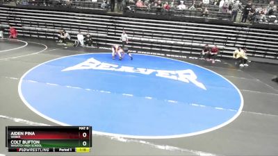 141 lbs Champ. Round 2 - Aiden Pina, Weber vs Colt Bufton, Wasatch High School