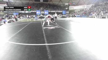 Boys 1B/2B 190 5th Place Match - Solomon Holmberg, Davenport vs Evan Tipps, Almira Coulee Hartline