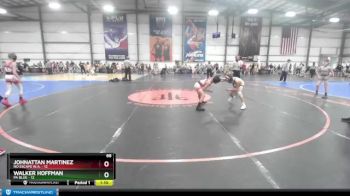 68 lbs Rd# 9- 2:15pm Saturday Final Pool - Walker Hoffman, PA Blue vs Johnattan Martinez, No Escape W.A.