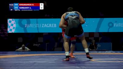 125 kg 1/8 Final - Dzianis Khramiankou, UWW vs Abdulla Kurbanov, UWW