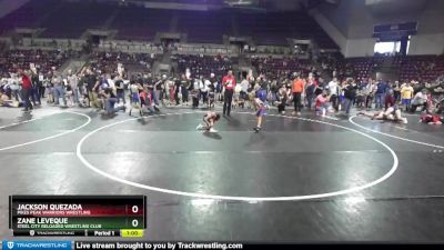 66-67 lbs Round 2 - Zane Leveque, Steel City Reloaded Wrestling Club vs Jackson Quezada, Pikes Peak Warriors Wrestling