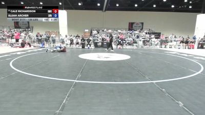 138 lbs Cons. Sub-rd Of 16 - Cale Richardson, Husky Wrestling Club vs Elijah Archer, Lions Wrestling Academy