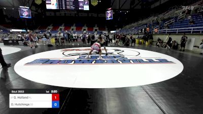 165 lbs 7th Place - Gunner Holland, FL vs Dante Hutchings, CO