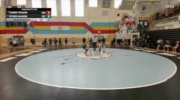 138 lbs Quarterfinal - Caden Polson, Laramie vs Ryker Hansen, Cheyenne East