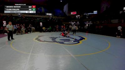 157 lbs Semifinal - De'Onta Watson, South Pointe vs Clark Phillips, Greer