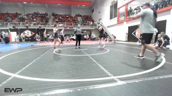 102-110 lbs Rr Rnd 1 - Gracie Schneider, Brushy Wrestling Club vs Rocklyn Johnson, Brushy Wrestling Club