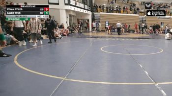 149 lbs 3rd Place - Ethan Stiles, Ohio State vs Caleb Tyus, Southern Illinois