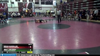 113 lbs Cons. Round 3 - Brett Becerra, Cedar Rapids Kennedy vs Brian Kammiller, Epworth, Western Dubuque