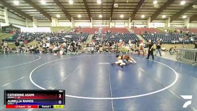 180 lbs Placement (4 Team) - Catherine Asami, Hawaii 1 vs Aurellia Ramos, Utah 1