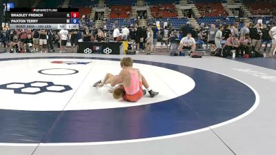 100 lbs Cons. Sub-rd Of 32 - Bradley French, Florida vs Paxton Terry, Nebraska