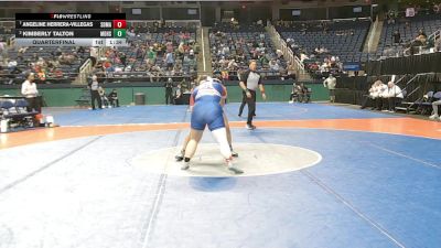 1-4A - 235 Quarterfinal - Angeline Herrera-Villegas, South Davidson Middle And High School vs Kimberly Talton, Madison High School