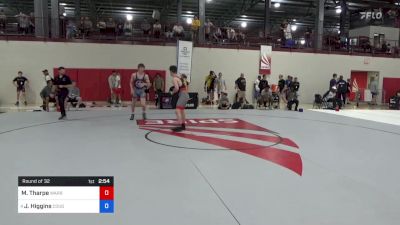 67 kg Round Of 32 - Michael Tharpe, Warrior Regional Training Center vs Jackson Higgins, Cougar Wrestling Club