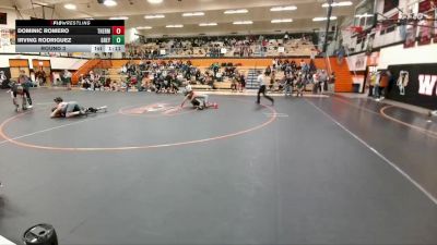 112-116 lbs Round 3 - Dominic Romero, Thermopolis Middle School vs Irving Rodriguez, Greybull MS