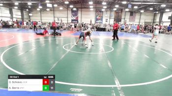 126 lbs Rr Rnd 1 - Drew Schiavo, Journeymen Wrestling Blue vs Anthony Barra, Upstate Uprising