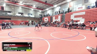 113 lbs Cons. Round 3 - Adrian Flores, Grandview vs Wyatt Gutierrez, Naches Valley