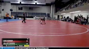 85 lbs Quarterfinals (8 Team) - Kellon Hanson, NLS (New London/Spicer) vs Liam Sommer, Kenyon-Wanamingo