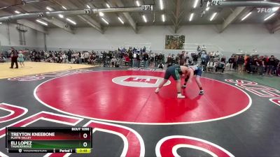 215 lbs Cons. Round 3 - Eli Lopez, ThunderRidge vs Treyton Kneebone, Platte Valley