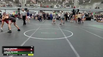 113 lbs Round 4 (8 Team) - Mason Whitney, Mat Assassins vs Carlos Salazar, Team Gotcha
