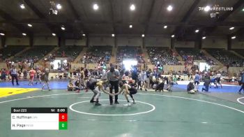 95 lbs Quarterfinal - Colson Hoffman, Complex Training Center vs Hunter Page, Franklin County Youth Wrestling