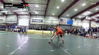 150 lbs 3rd Place Match - Trueitt Ciserella, Pahranagat Valley vs Gage Uhlig, Wells