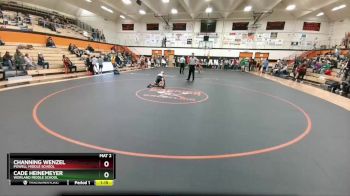 91 A & B Cons. Semi - Channing Wenzel, Powell Middle School vs Cade Heinemeyer, Worland Middle School