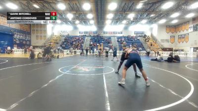 190 Gold Quarterfinal - Gavin Mitchell, Wakulla Hs vs Antonio Cordoves, Southwest Miami