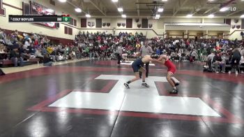 126 lbs Round 2 - Colt Boyles, Burlington Notre Dame vs Jared Hernandez, Clarion-Goldfield-Dows