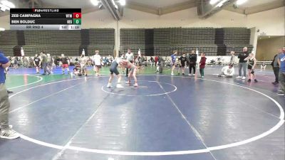106 lbs Rr Rnd 4 - Zeb Campagna, Washington Twp. Minutemen MS vs Ben Bolduc, New England Gold MS