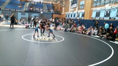 43-46 lbs Round 1 - Lennon Hardey, RWC - Roy Wrestling Club vs Jj Balls, Northside Wrestling Club