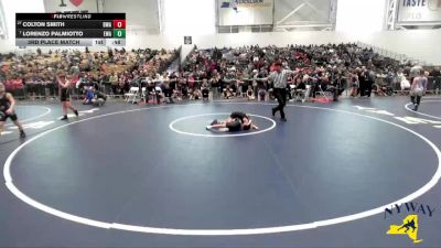 62 lbs 3rd Place Match - Lorenzo Palmiotto, Empire Wrestling Academy vs Colton Smith, B2 Wrestling Academy