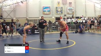92 kg Round Of 32 - Kyle Haas, Maize vs Bennett Tabor, Simley