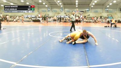 195 lbs Rr Rnd 3 - Bryce Newham, Average Joes - HSB vs Kyle Lindblad, BattleHawks - HSB