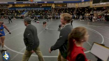 130 lbs Champ. Round 2 - Mariana Taute, Fort Dodge vs Aubrie Rohrbacher, Huntley