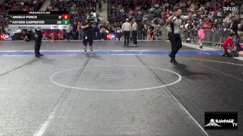 46 lbs 5th Place Match - Angelo Ponce, SC Punisher vs Kaysen Carpenter, Carroll