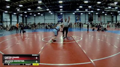 115 lbs Rd# 5- 3:45pm Friday Final Pool - GrAyson Hostetter, PA Silver vs Carter Kinard, Rebellion